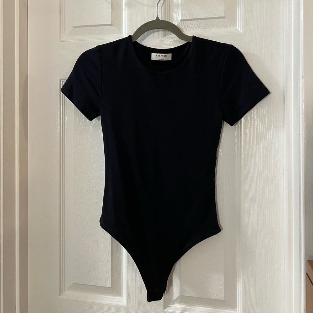 Babaton black bodysuit